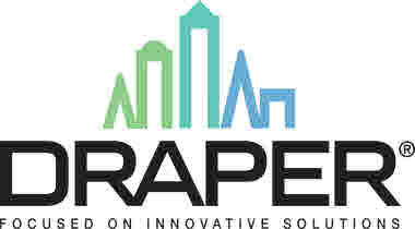 Draper, Inc. Logo - Stack Positive with Tagline