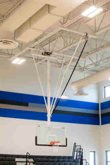 Basketball Backstops, Wall Pads