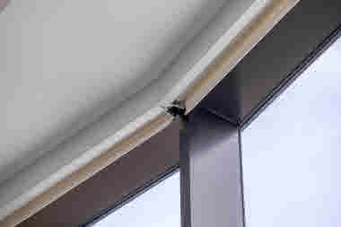 FlexShade Motorized Shades with Angled Coupler