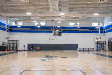 Basketball Backstops, Wall Pads