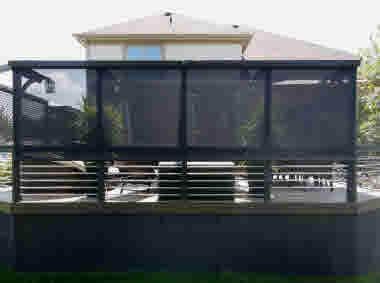 FlexShade Exterior Motorized Shades